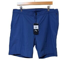 Apricoat Adventure Bermuda Shorts Mens 36 Blue Hiking Outdoor Technical Stretch